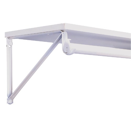 RP-0045-WT John Sterling Closet-Pro Heavy-Duty Shelf & Rod Bracket