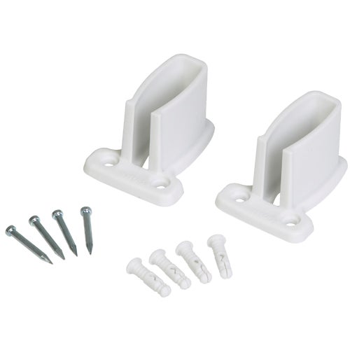 2178200 Closetmaid White Wire Shelf Wall Bracket