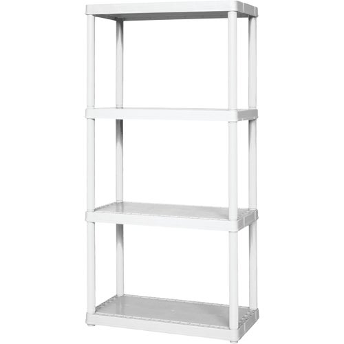 91064-1C-90 Gracious Living 4-Tier Plastic Shelving