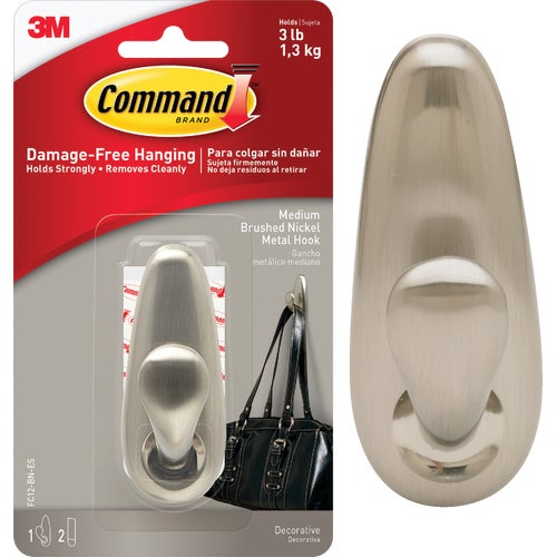 FC12-BN-ES 3M Command Metal Adhesive Hook