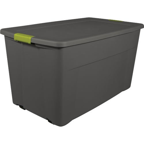 19483V04 Sterilite Latch Wheeled Storage Tote