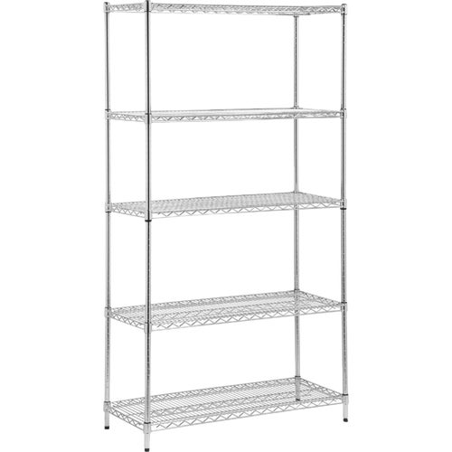 SHF-01441 Honey Can Do 5-Tier Heavy-Duty Steel Shelving Unit