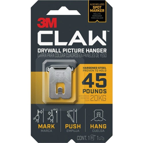 3PH45M-1ES 3M Claw Drywall Picture Hanger