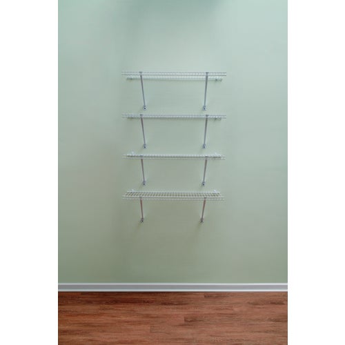 2126894 Rubbermaid 4-Shelf Linen Closet Shelf Kit