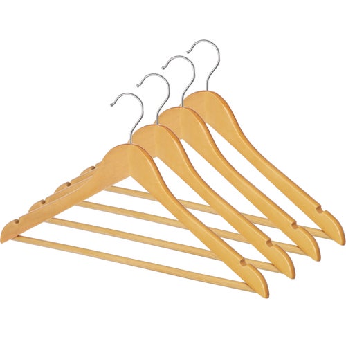 6026-715-4 Whitmor Natural Clothes Hanger