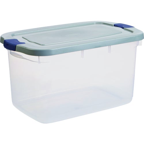 RMRC066001 Rubbermaid Roughneck Clear Storage Tote