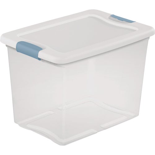 14958006 Sterilite White Latching Storage Tote